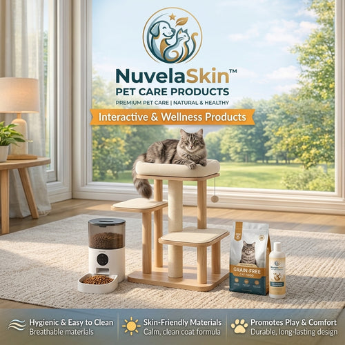 Interactive Cat Playground & Luxury Rest Tower