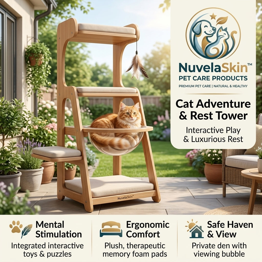 Modular Cat Rest & Play Station
